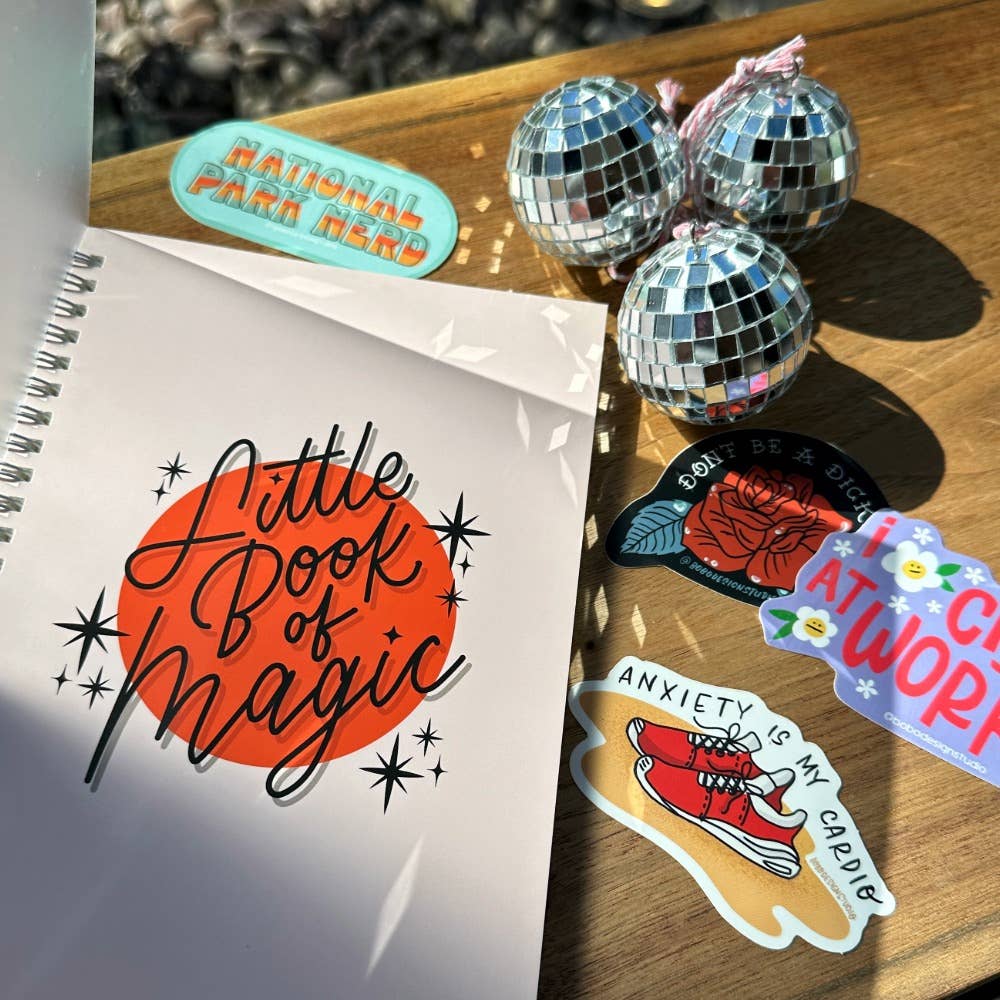 National Park Nerd Vinyl Sticker