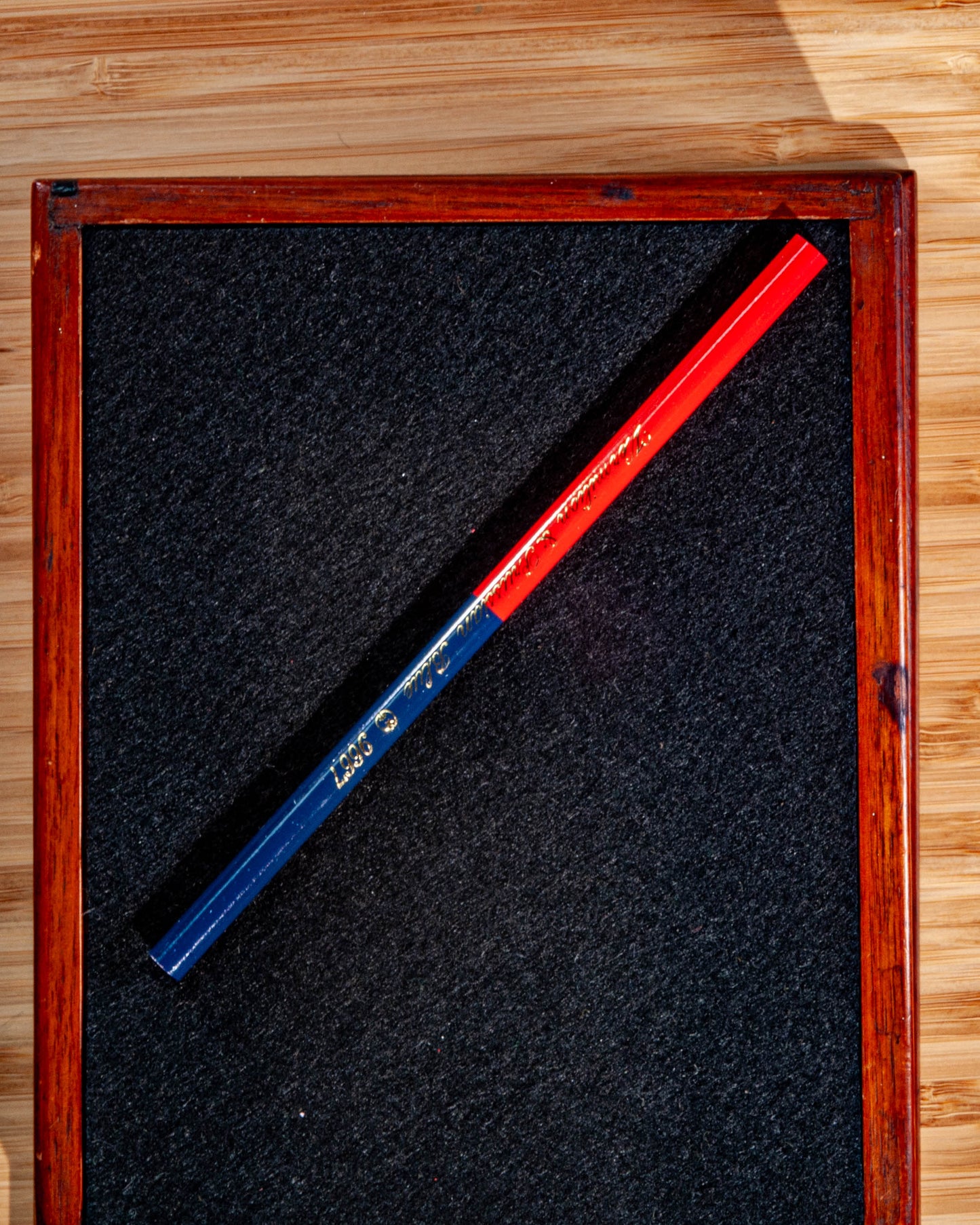 Kita-Boshi Vermillion & Prussian Blue pencils