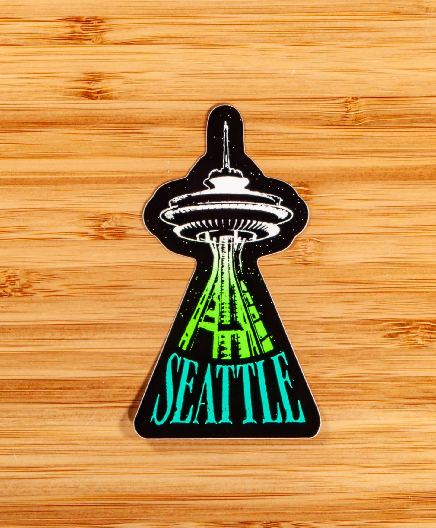 Apply Stickers Space Needle