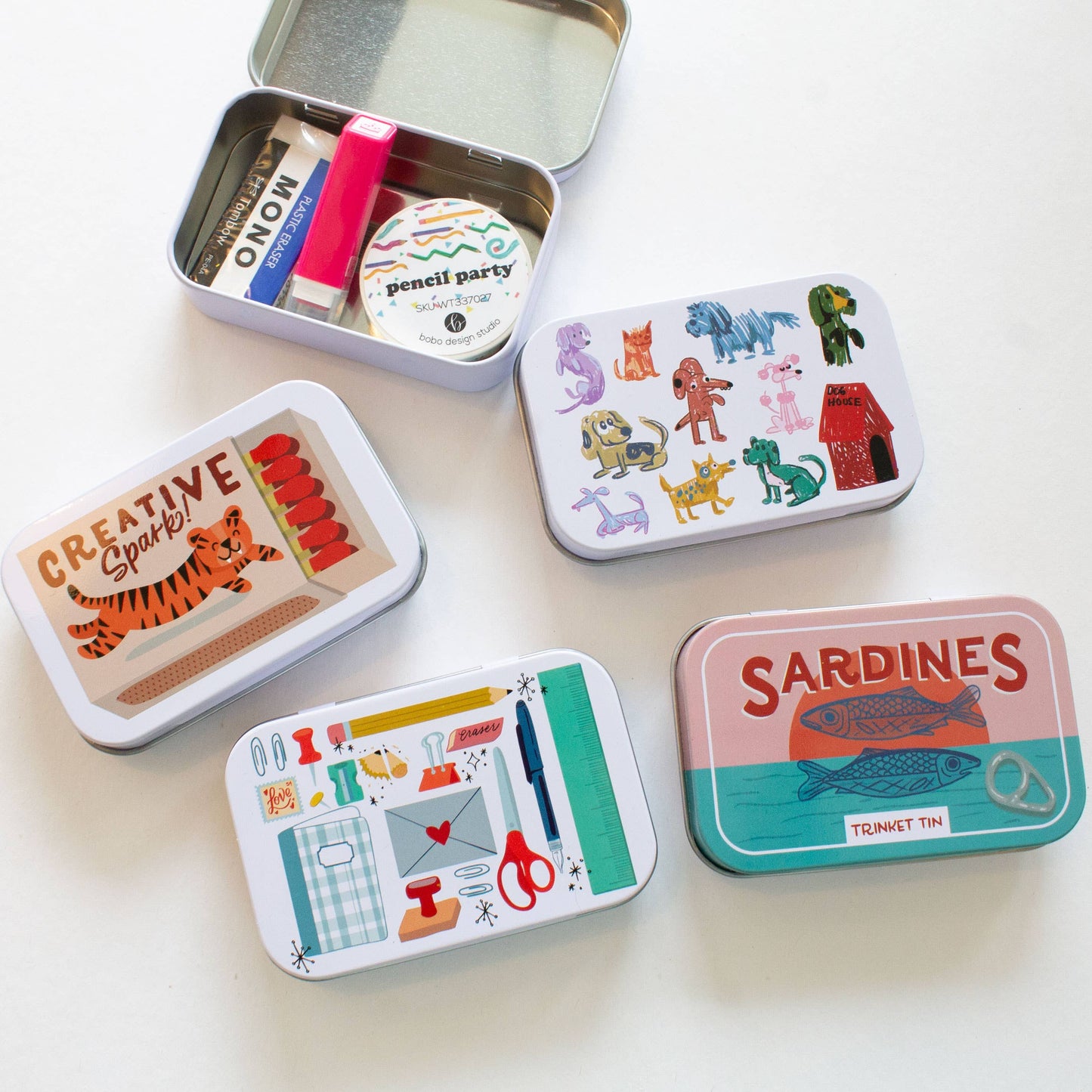 Stationery Lovers - Stationery Trinket Tin