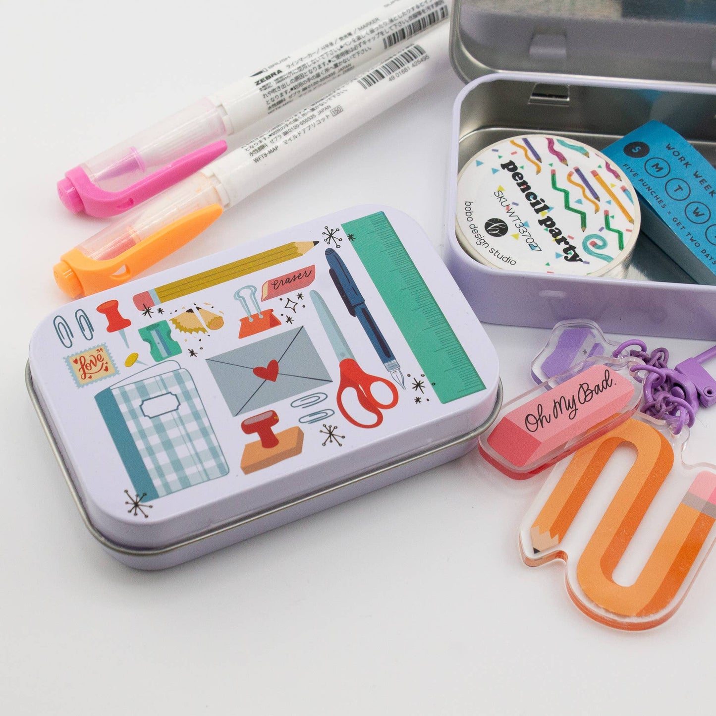 Stationery Lovers - Stationery Trinket Tin