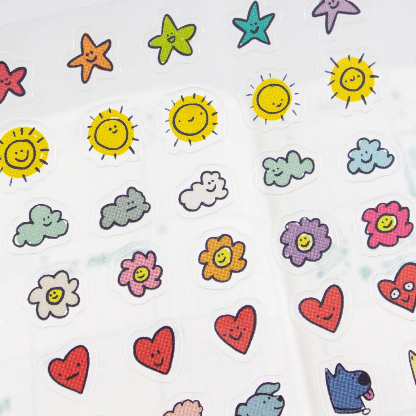 Days 01-Clear Planner Sticker Sheet