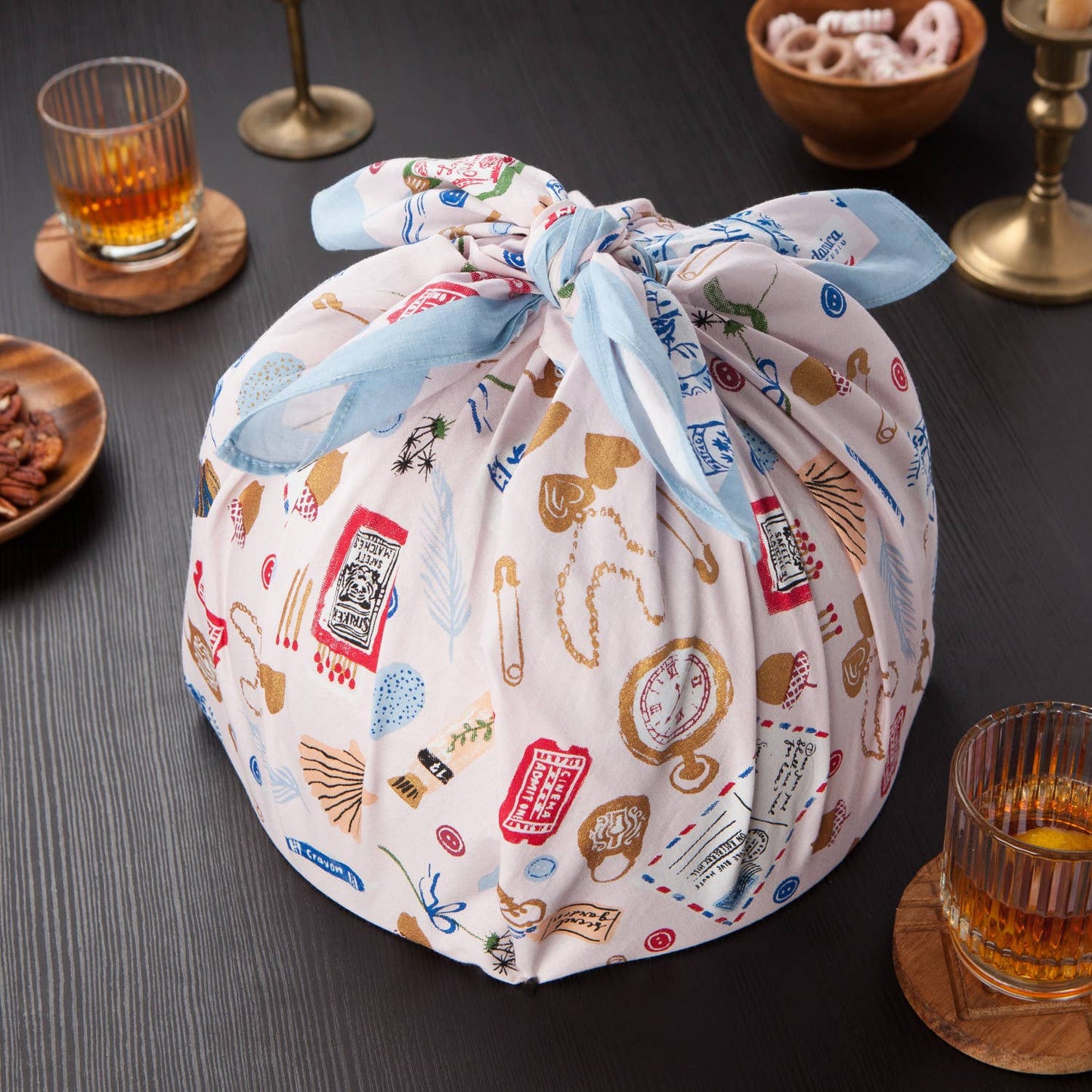 Danica Studio Recycled Reusable Gift Wrap Finders Keepers