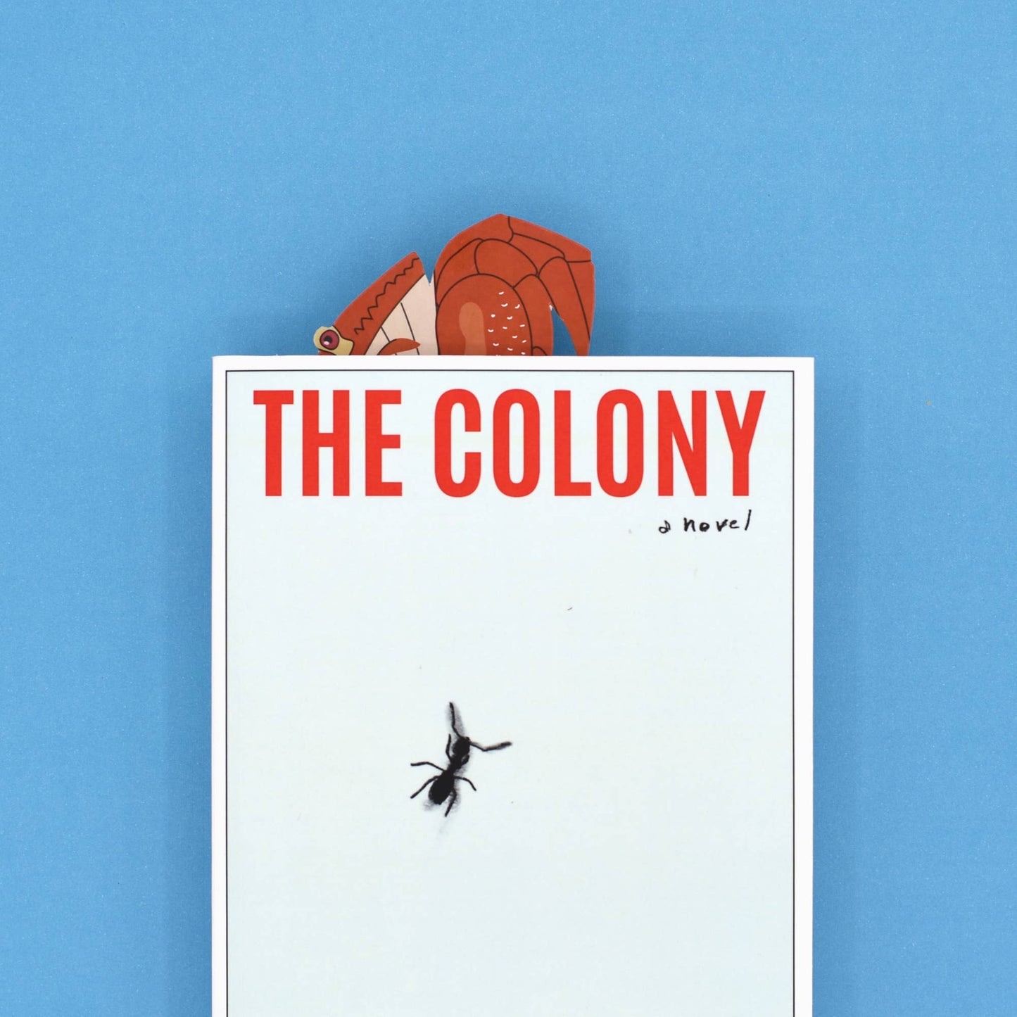 Humdrum Paper - Crab Bookmark (it's die cut!)