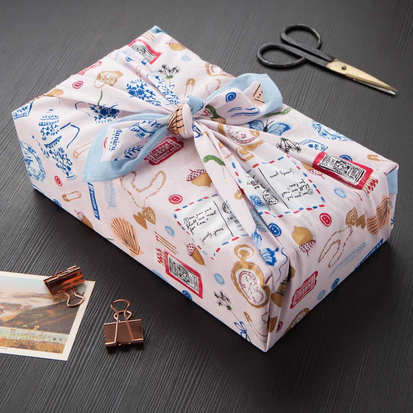 Danica Studio Recycled Reusable Gift Wrap Finders Keepers
