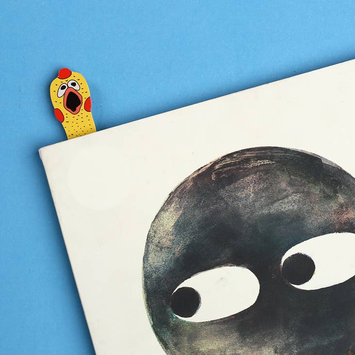 Humdrum Paper - Rubber Chicken Bookmark (it's die cut!)