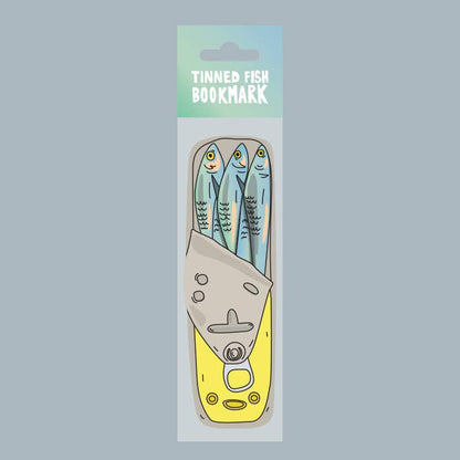 Humdrum Paper - Tinned Fish Bookmark (it's die cut!)