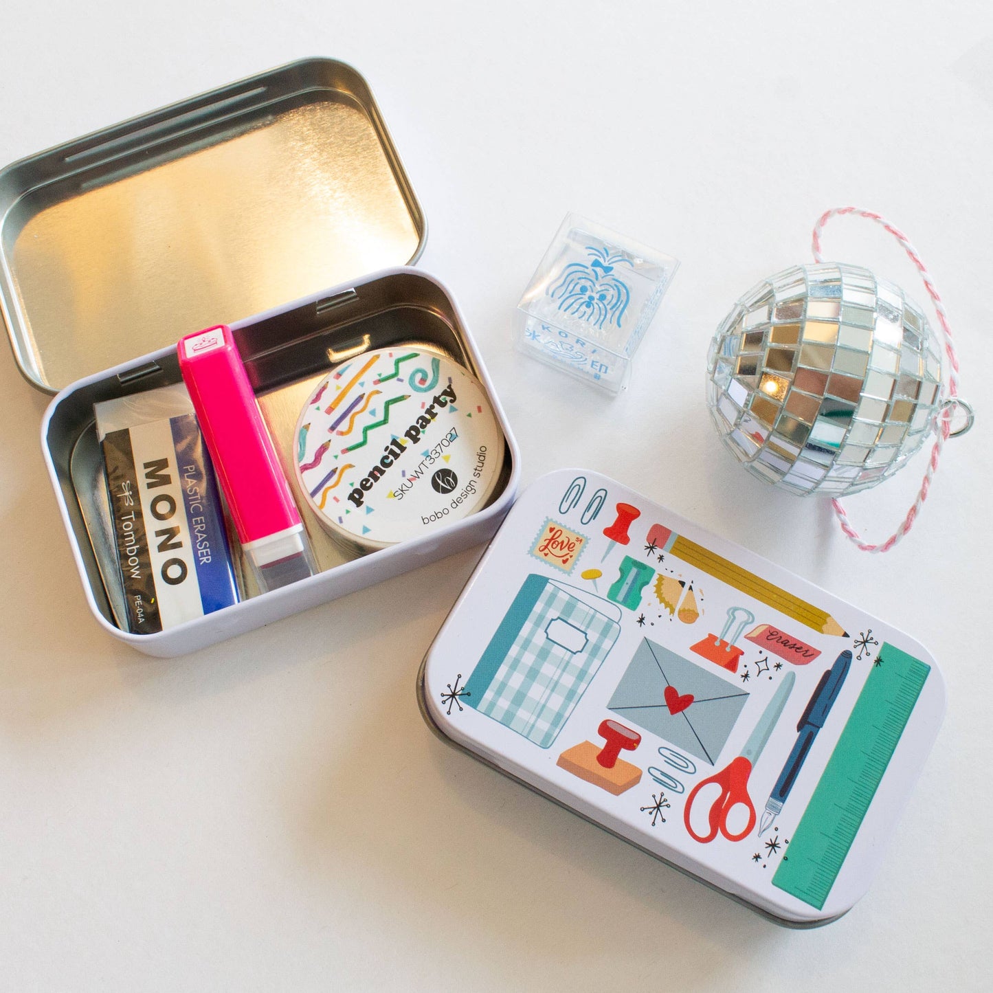 Stationery Lovers - Stationery Trinket Tin