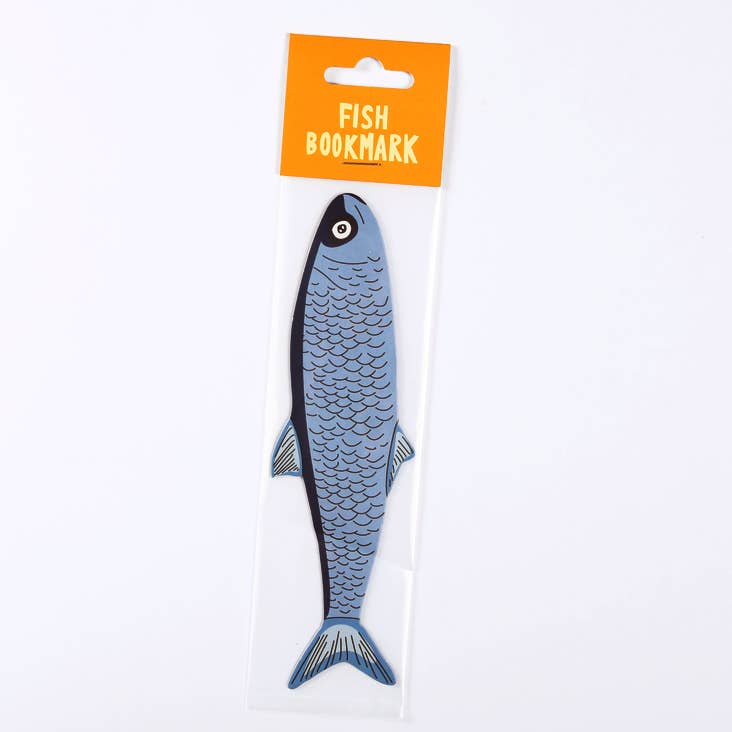 Humdrum Paper - Fish Bookmark (it's die cut!)