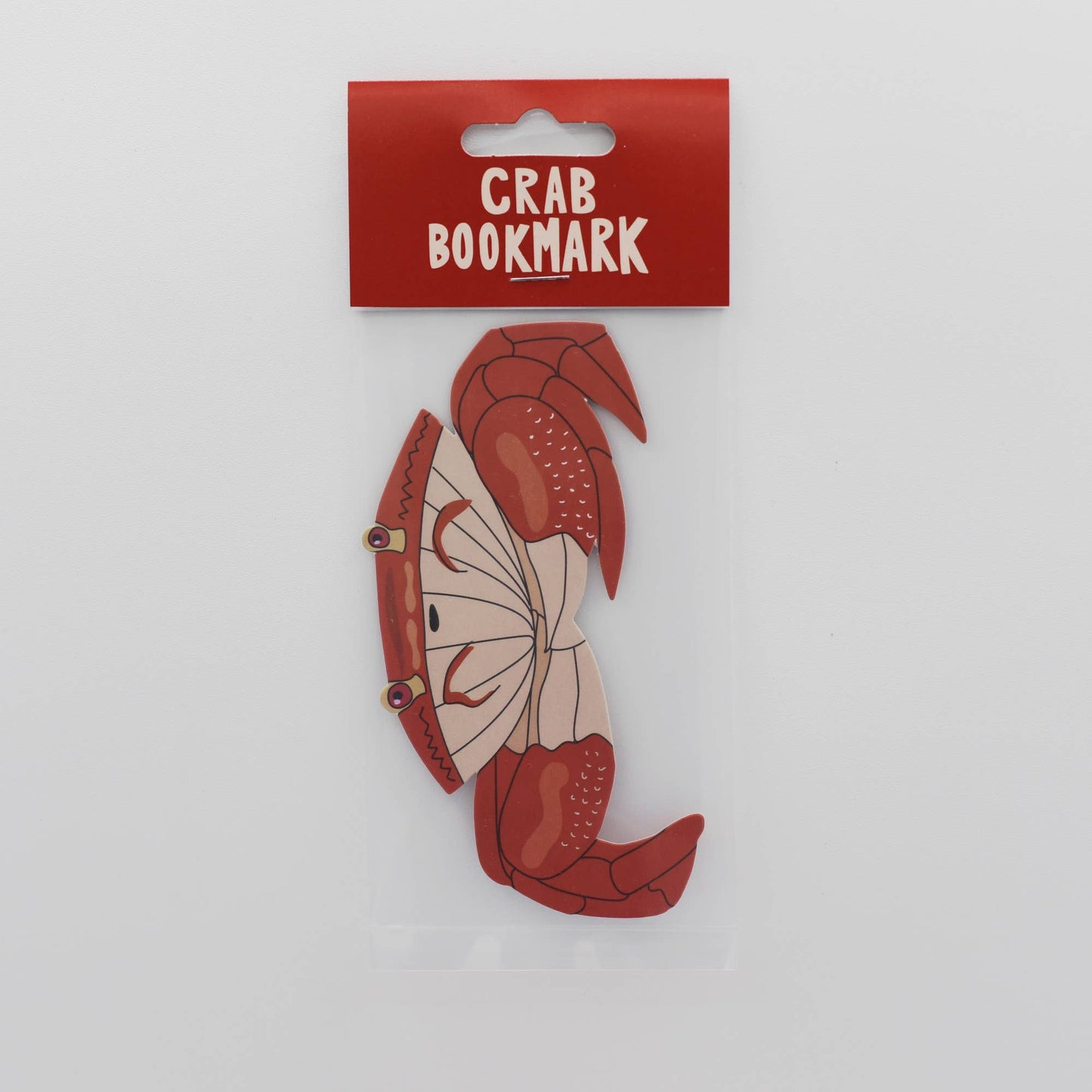 Humdrum Paper - Crab Bookmark (it's die cut!)