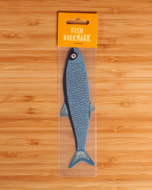Humdrum Paper - Fish Bookmark (it's die cut!)