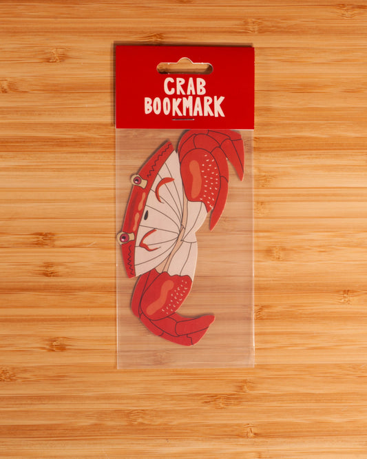 Humdrum Paper - Crab Bookmark (it's die cut!)