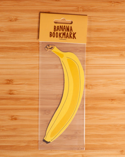 Humdrum Paper - Banana Bookmark (it's die cut!)