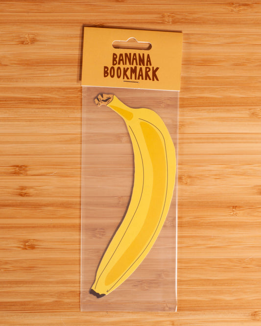 Humdrum Paper - Banana Bookmark (it's die cut!)