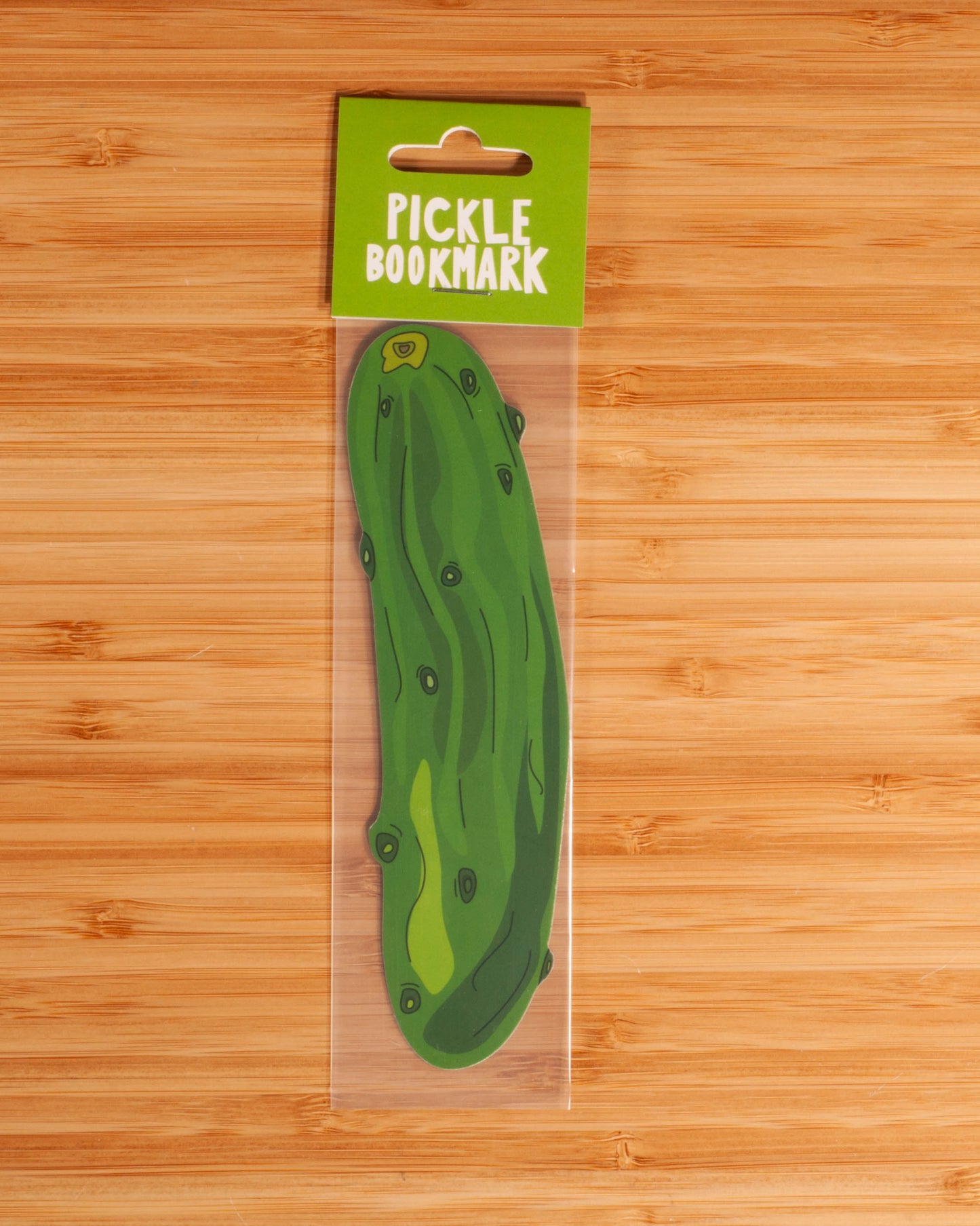 Humdrum Paper - Pickle Bookmark (it's die cut!)