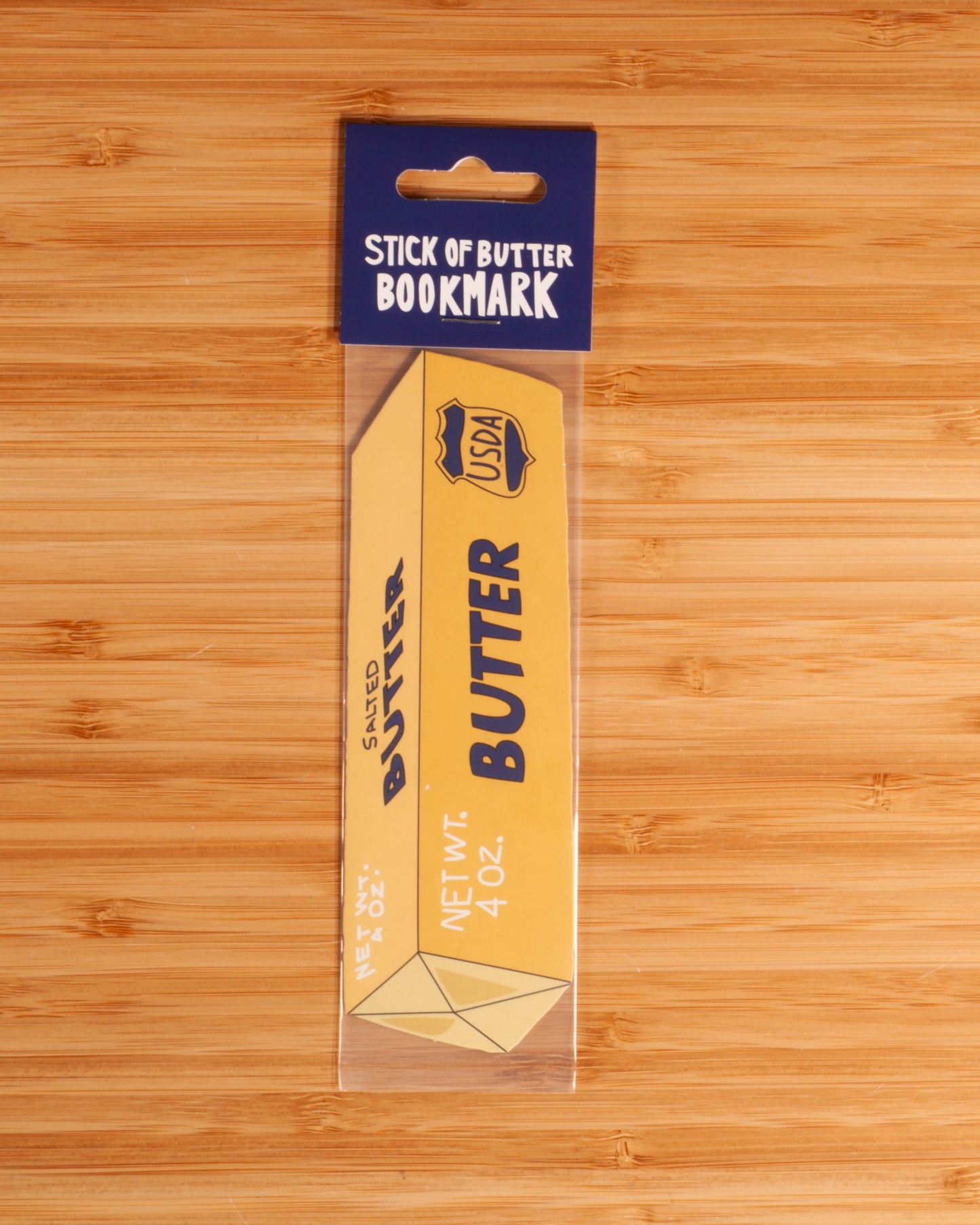 Humdrum Paper - Stick of Butter Bookmark (it's die cut!)