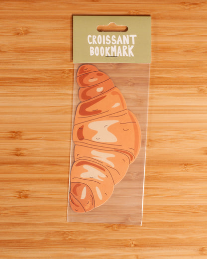Humdrum Paper - Croissant Bookmark (it's die cut!)