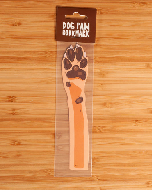 Humdrum Paper - Dog Paw Bookmark (it's die cut!)