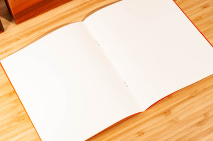 Carta Pura Heft - Medium Orange Notebook