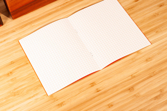 Carta Pura Heft - Small Orange Notebook