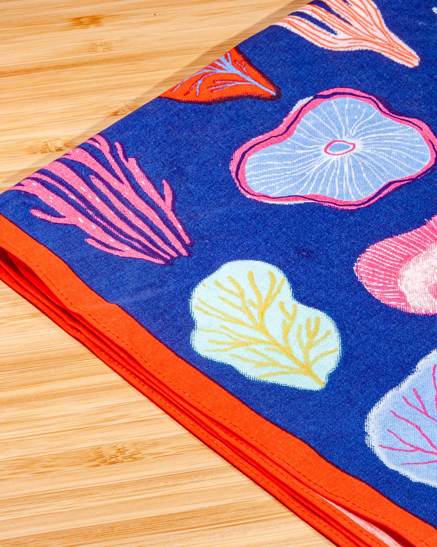 Danica Studio Neptune Recycled Cotton Bandana 21 x 21 inches