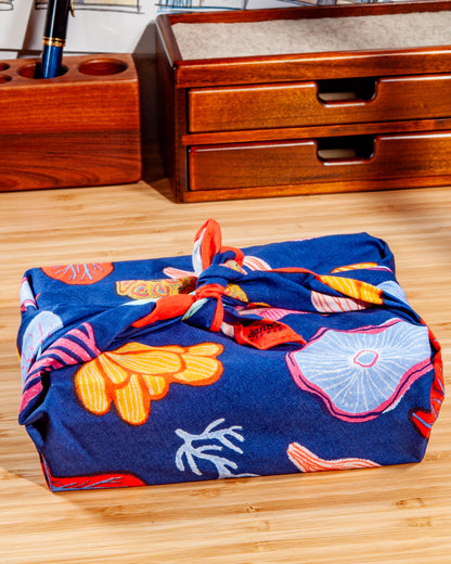 Danica Studio Neptune Recycled Cotton Bandana 21 x 21 inches