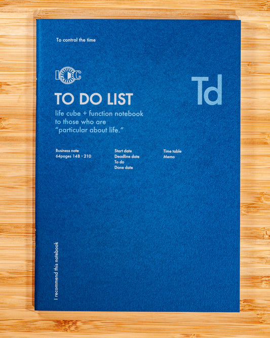 Luddite Function Notebook To Do List Notebook - A5 -