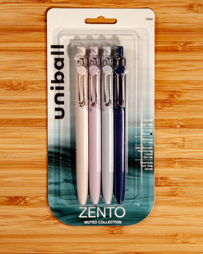 Uniball Zento Four Pack