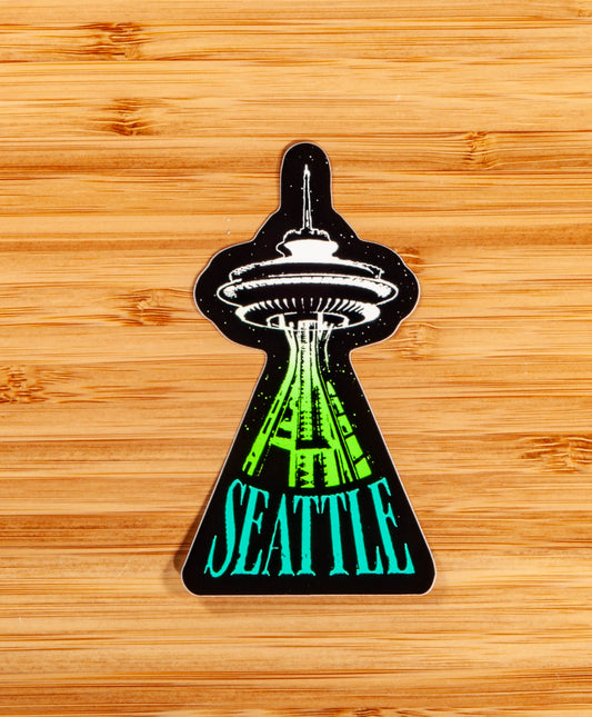 Apply Stickers Space Needle