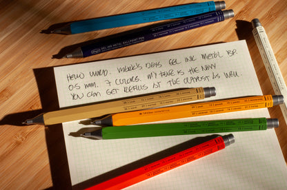 Mark'style Days Gel Metal Ballpoint Pen
