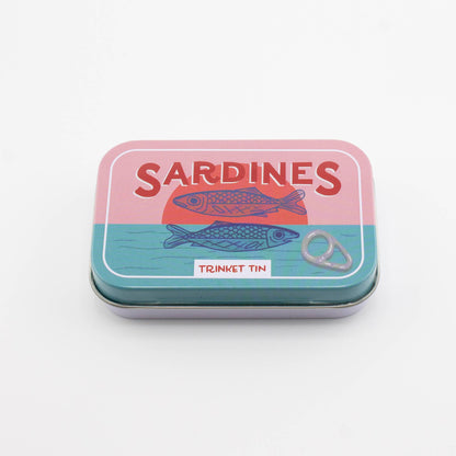 Sardine Tin - Stationery Trinket Tin