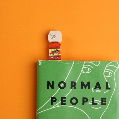 Humdrum Paper - Hot Sauce Bookmark (it's die cut!)