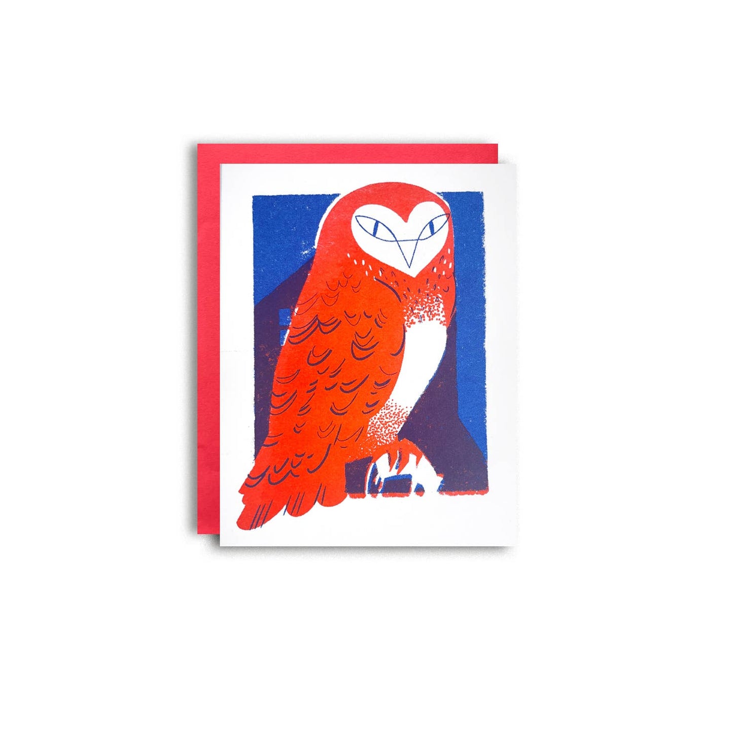 Pier Six Press - Pier Six Press - Night Owl Risograph Everyday Card