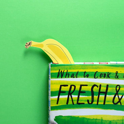 Humdrum Paper - Banana Bookmark (it's die cut!)