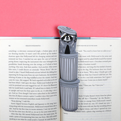 Humdrum Paper - Raccoon Bookmark (it's die cut!)