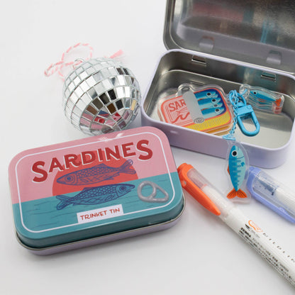 Sardine Tin - Stationery Trinket Tin