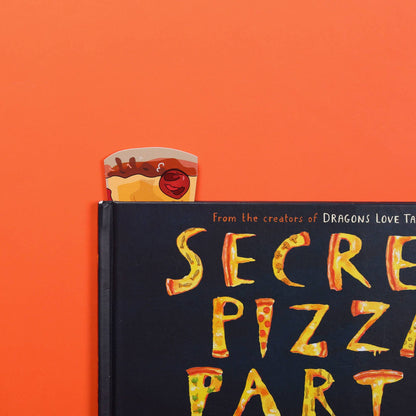 Humdrum Paper - Pepperoni Pizza Bookmark (it's die cut!)