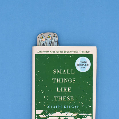 Humdrum Paper - Tinned Fish Bookmark (it's die cut!)