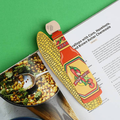 Humdrum Paper - Hot Sauce Bookmark (it's die cut!)